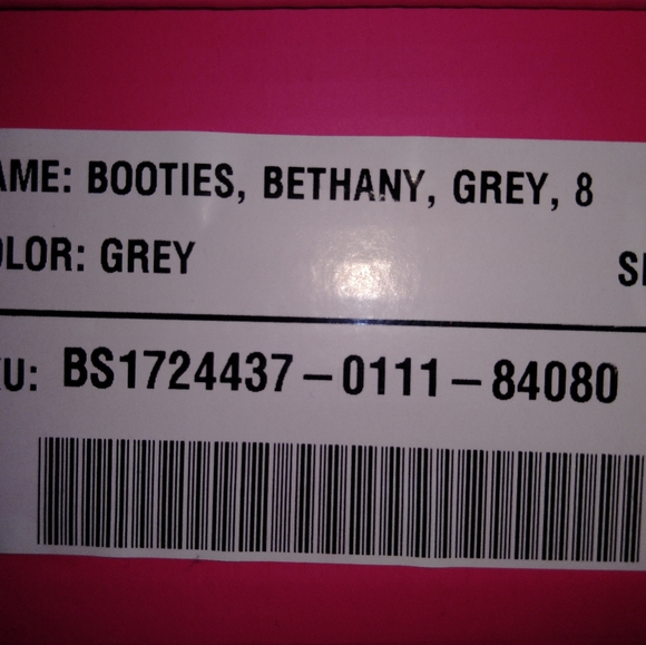 Gray booties - Picture 4 of 4